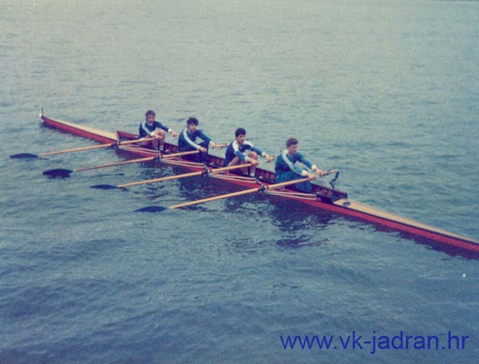 Kup Dalmacije Split 1986. 4x JMA, 1. mjesto Ivcic, Kanjer, Zuvanic, S. Milin